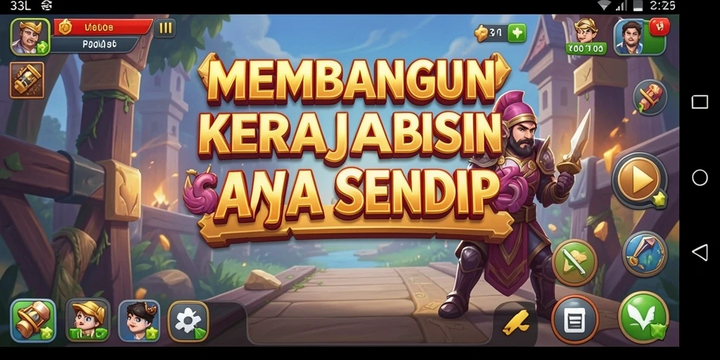 Tampilan gameplay 33L yang menarik dan adiktif.