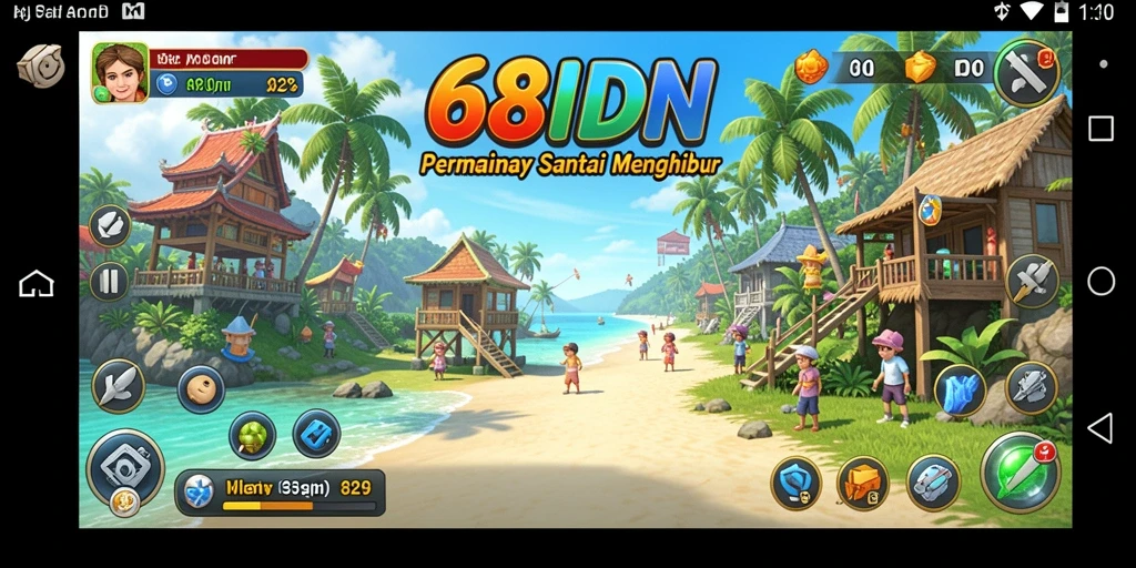 Tampilan gameplay 68IDN yang menarik dan menantang.