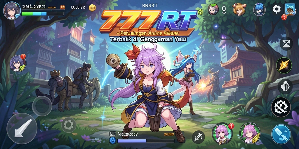 Screenshot dari gameplay Anime yang mengasyikkan di 777RT.