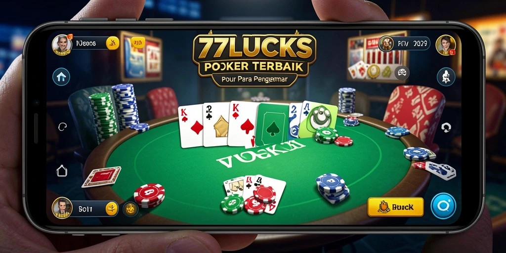 Gameplay seru di 77LUCKS dengan berbagai jenis permainan poker.