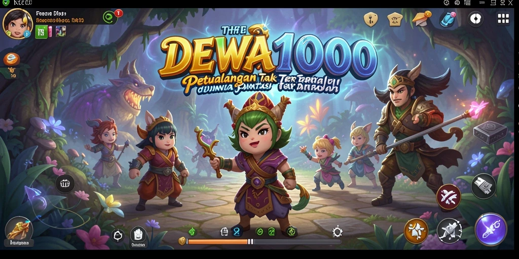 Tampilan menyegarkan dari gameplay DEWA1000 yang penuh petualangan.