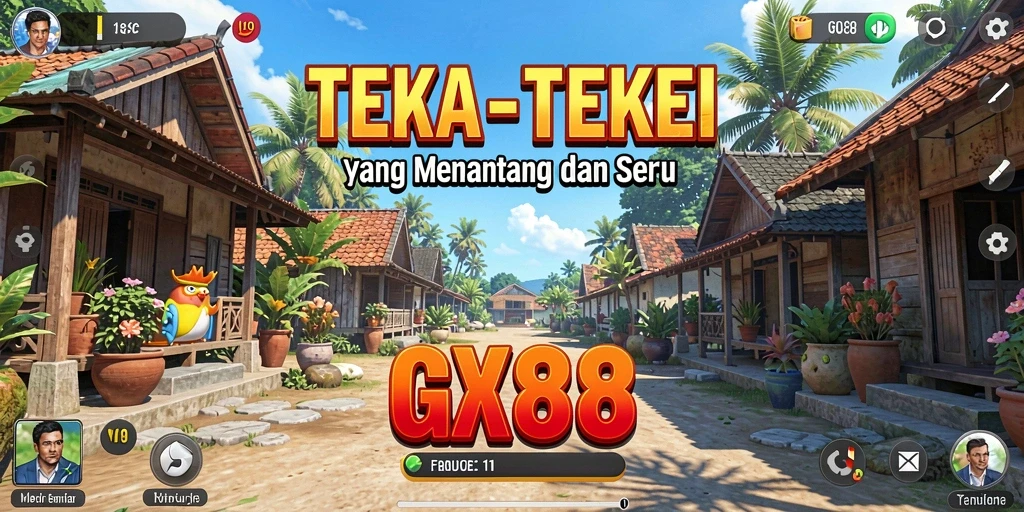 Tampilan gameplay GX88 yang menarik dengan teka-teki menantang.