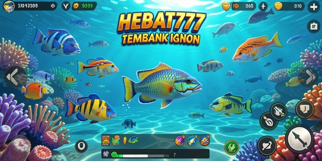 Tampilan gameplay HEBAT777 yang seru dan penuh warna.
