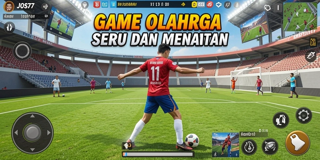 Tampilan menarik dari gameplay <strong>JOS77</strong> yang penuh aksi olahraga.