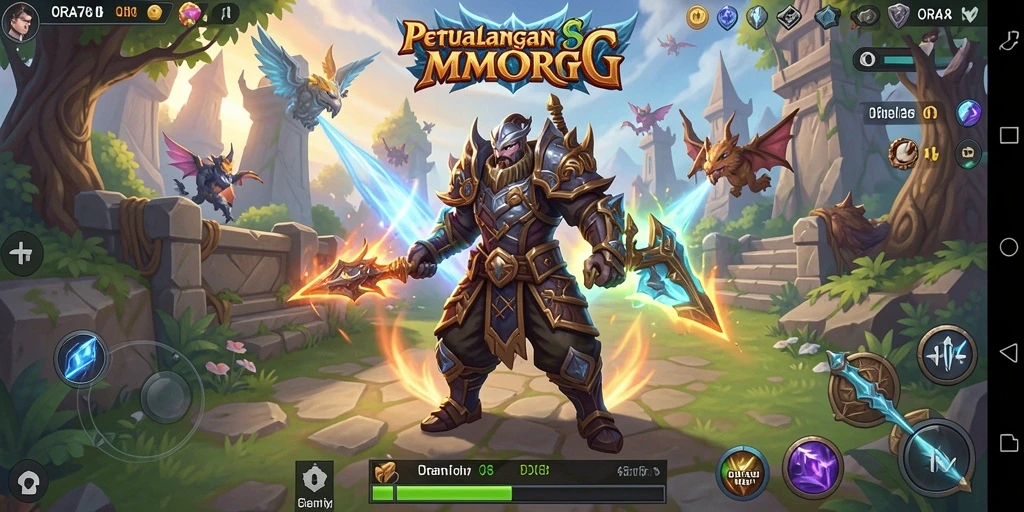 Tampilan gameplay ORA78 yang menarik dan penuh aksi.