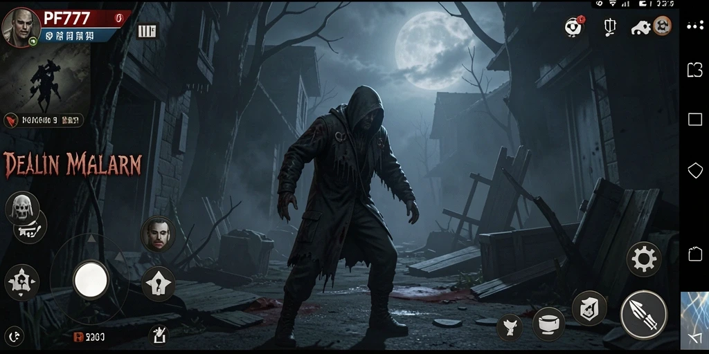 Tampilan gameplay PF777 yang menegangkan dan penuh dengan momen horor.