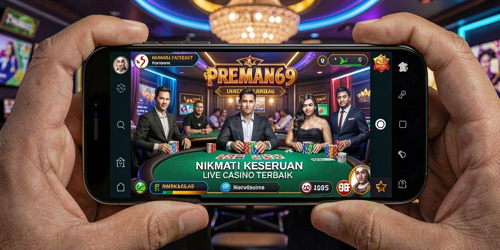 Gameplay seru di PREMAN69 dengan dealer profesional dan interaksi langsung.