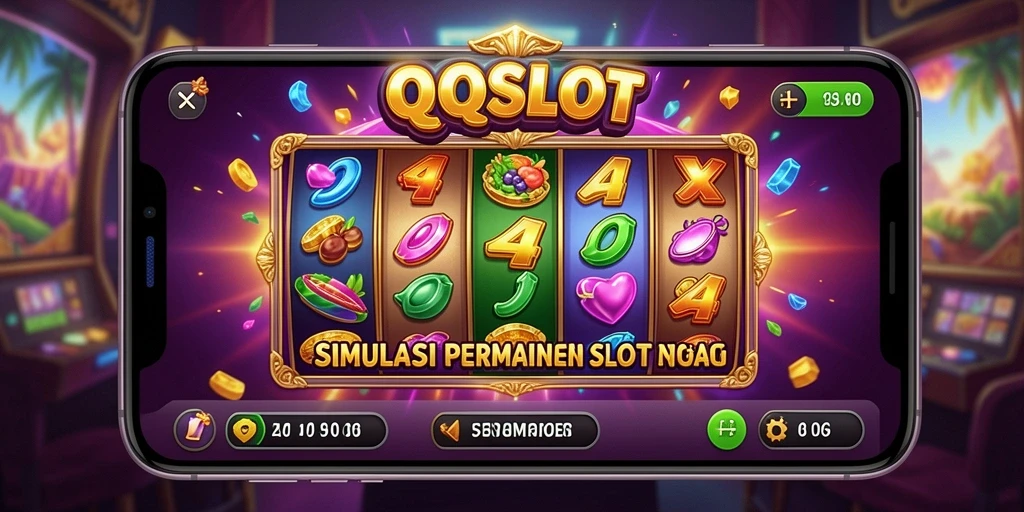 Screenshot gameplay QQSLOT yang memperlihatkan keseruan slot.