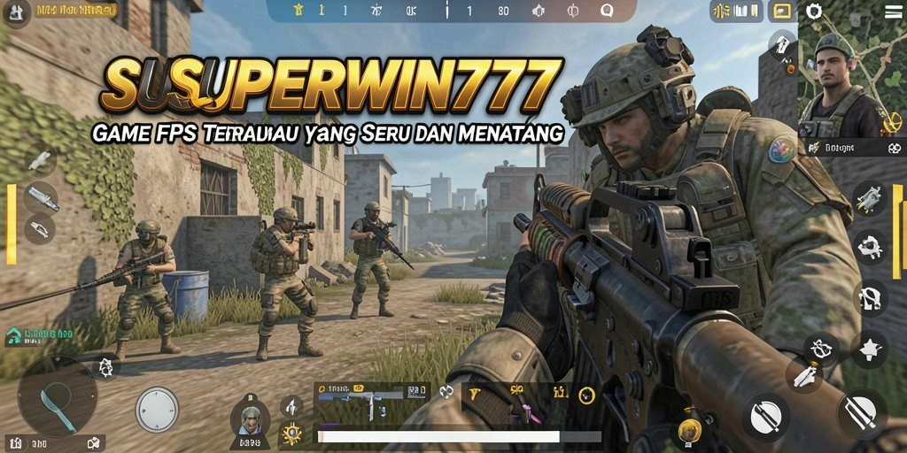 Gameplay intens di SUPERWIN777 dengan aksi tembak-menembak yang mendebarkan.