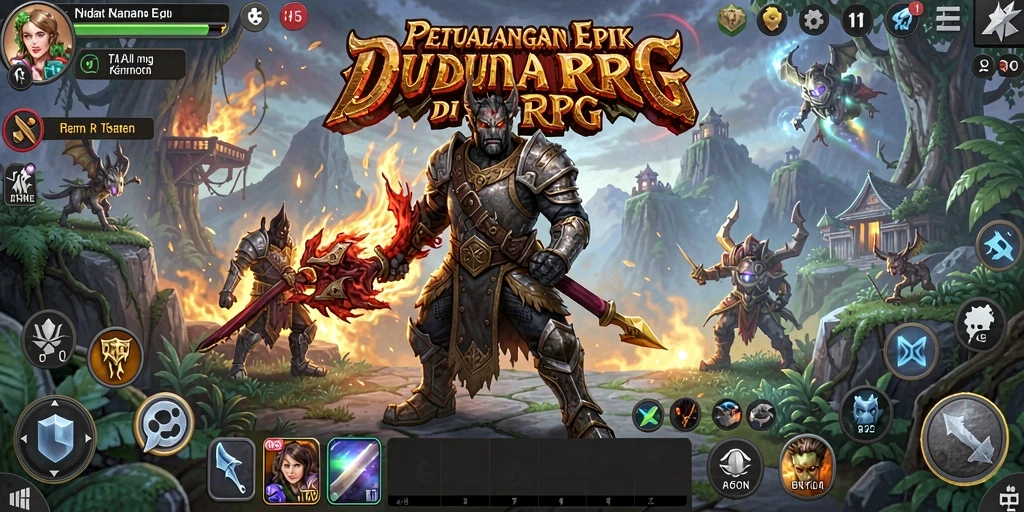 Tampilan gameplay RPG T6 yang menarik dan penuh aksi.