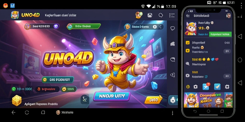 Tampilan utama UNO4D dengan berbagai fitur Utility yang bermanfaat.