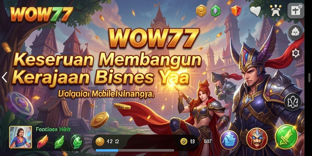 Gameplay seru WOW77 yang menantang di dunia Tycoon.